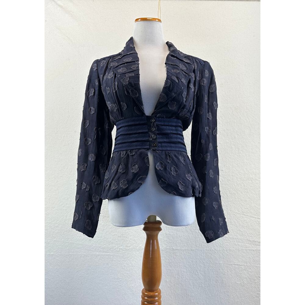 People Like Frank Anthro Avante Garde Luxury Dress & Matching Jacket Size Small